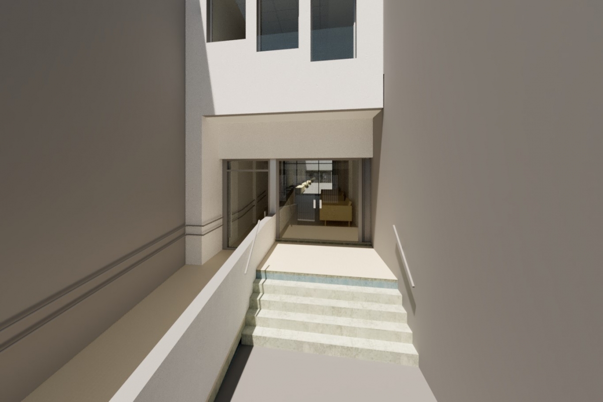 Imagen virtual de la nueva entrada - 