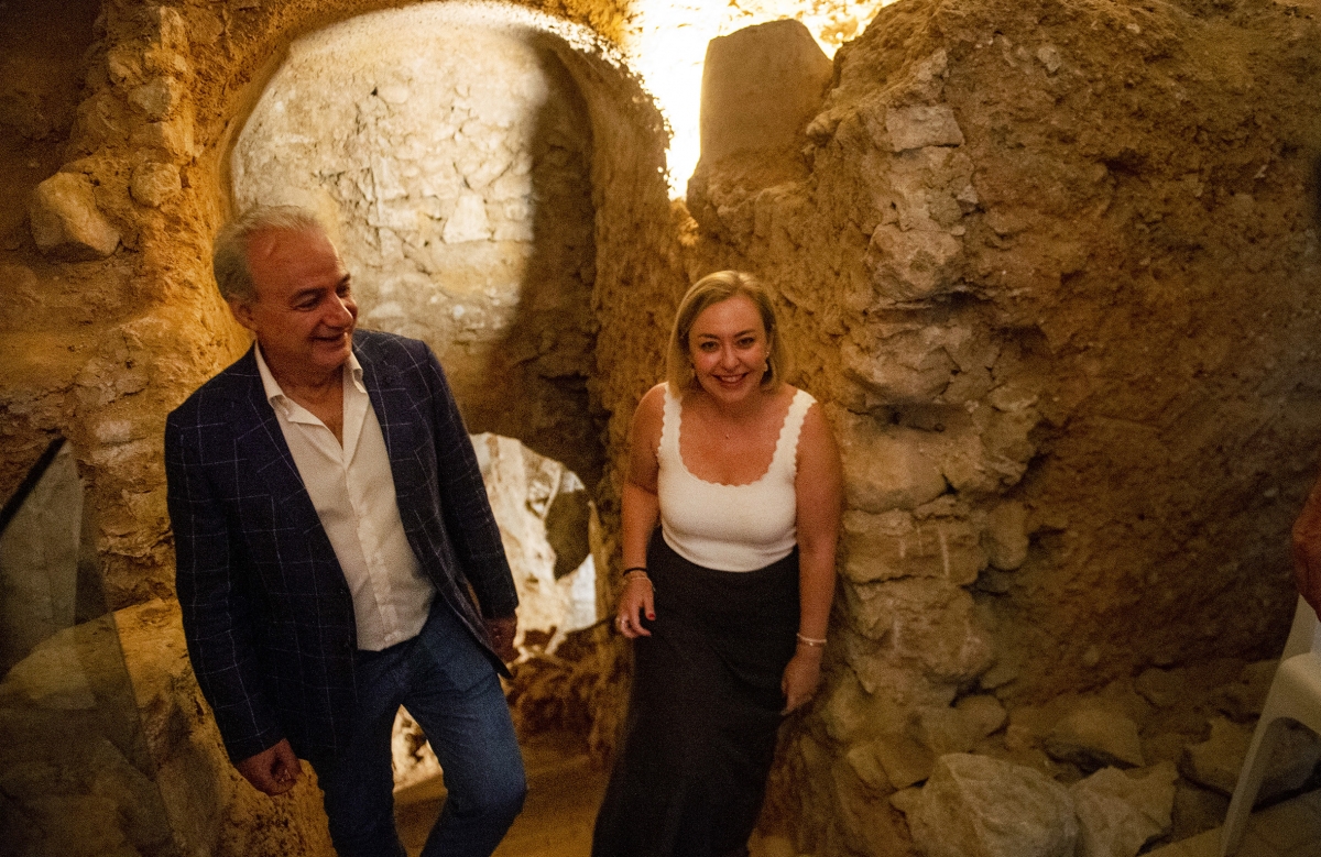 Ricardo Gabaldón y Natalia Enguix - Foto: DIPUTACIÓN DE VALENCIA Ricardo Gabaldón y Natalia Enguix