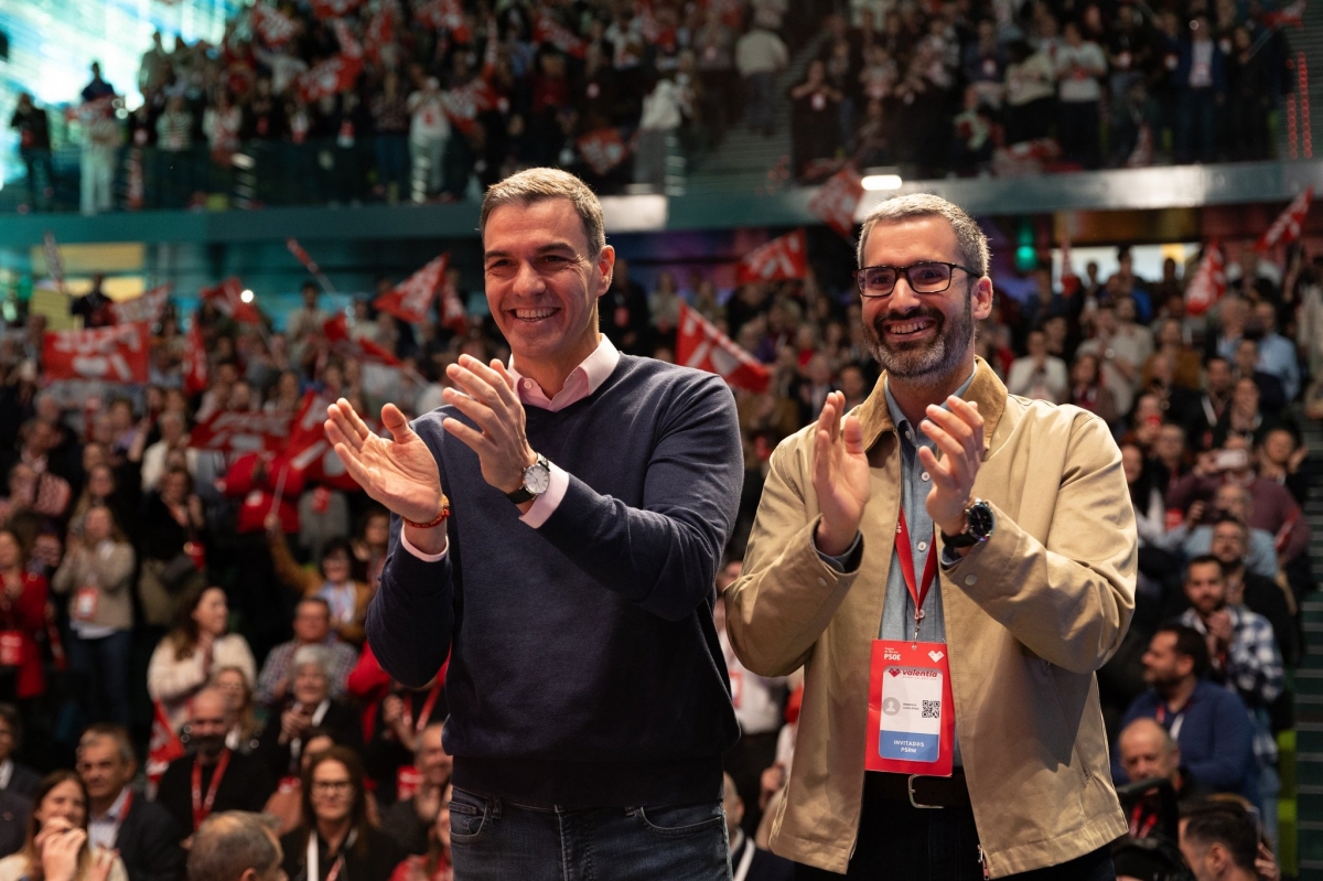 Pedro Sáncchez y Francisco Lucas.