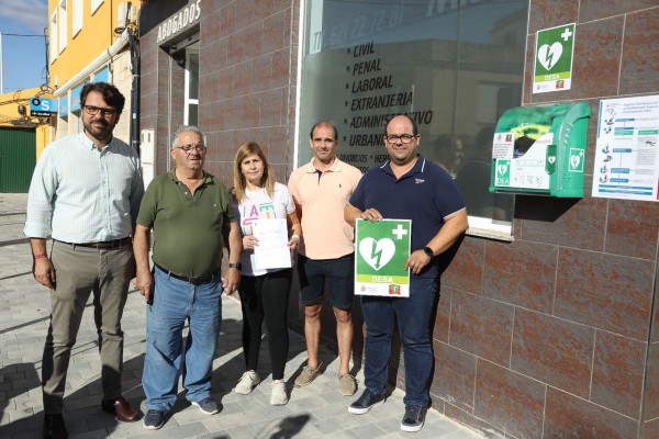 Cartagena amplía a 150 su red de desfibriladores dentro del programa 'Ciudad Cardioprotegida'