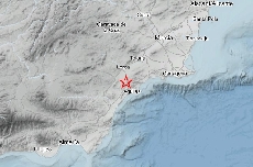 Dos terremotos hacen temblar la Región este jueves, uno en Águilas y otro en Abanilla