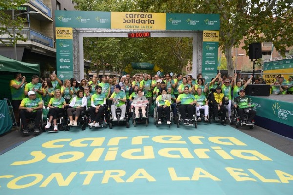 La 'Carrera Solidaria contra la ELA' de Fundación Eurocaja Rural alcanza récord de apoyo social
