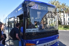 La línea C6 del autobús interurbano de Alicante que conecta con el aeropuerto recupera su itinerario habitual