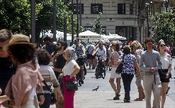 La llegada de turistas internacionales a la Comunitat Valenciana aumenta un 3,3% en junio con 1.419,38 millones de gasto