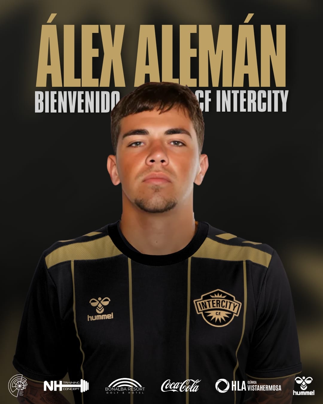 El delantero Àlex Alemán refuerza el ataque del Intercity