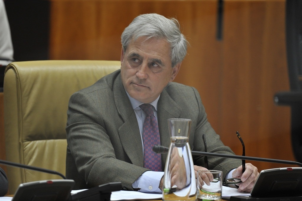 El ex consejero de Gestión Forestal y Mundo Rural, Ignacio Higuero. - Foto: ASAMBLEA DE EXTREMADURA