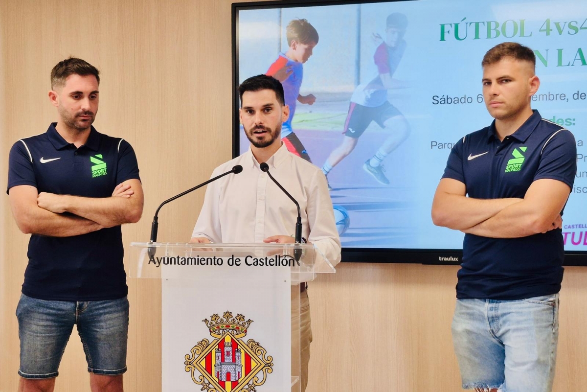 El fútbol se juega en las plazas: Castelló acogerá un campeonato infantil 4vs4 en sus parques