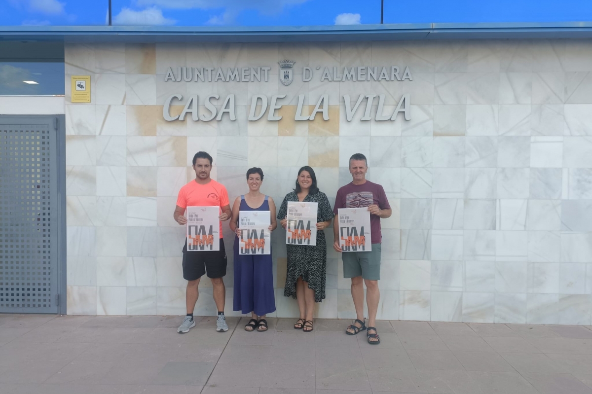 Almenara celebra la Volta a Peu a la platja de Casablanca amb 776 atletes, rècord de participants