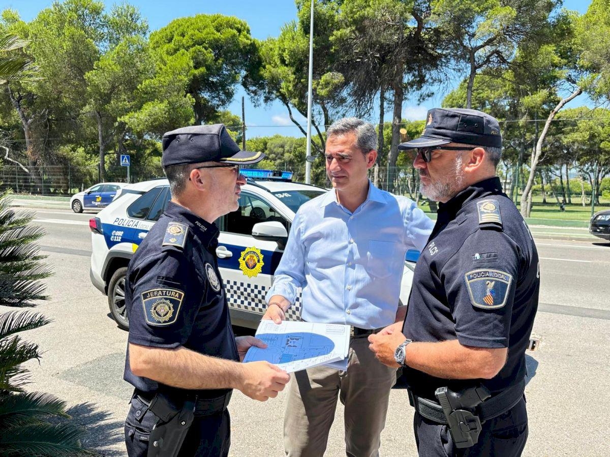 Castelló activa un servicio de asistencia jurídica para la defensa de los agentes de la Policía Local