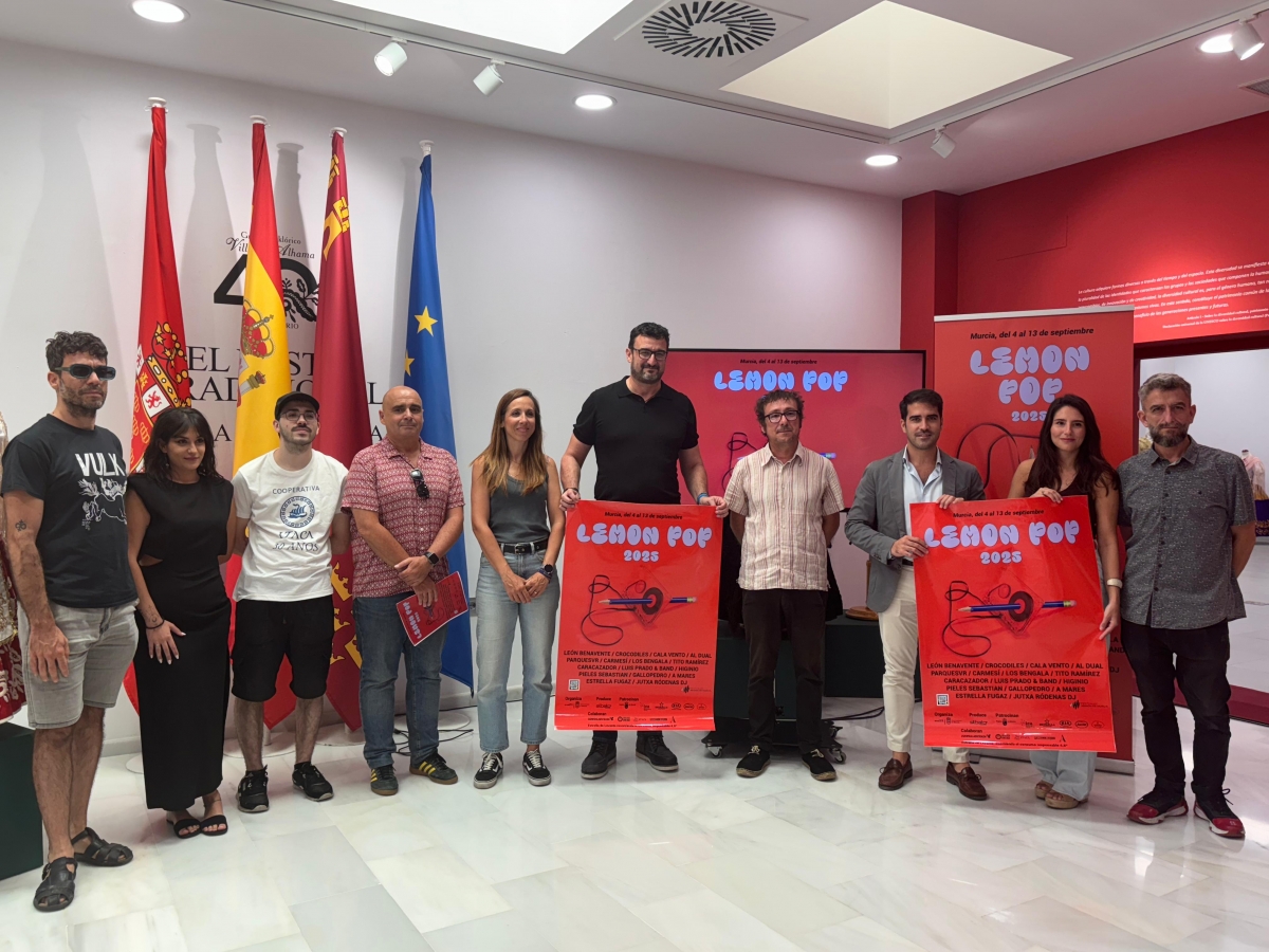 Presentación del Lemon Pop - Foto: AYTO. DE MURCIA Presentación del Lemon Pop