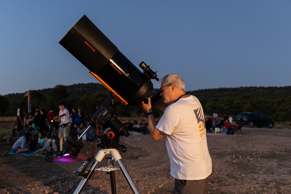 Los cielos de Tierra Bobal: el mágico imán que atrae a cientos de visitantes