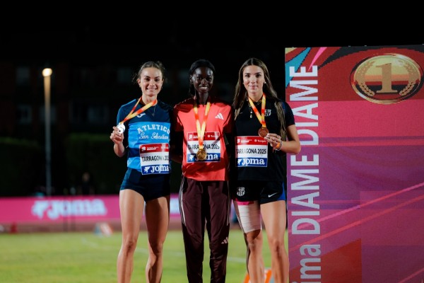 Fátima Diame logra su segundo título de campeona de España