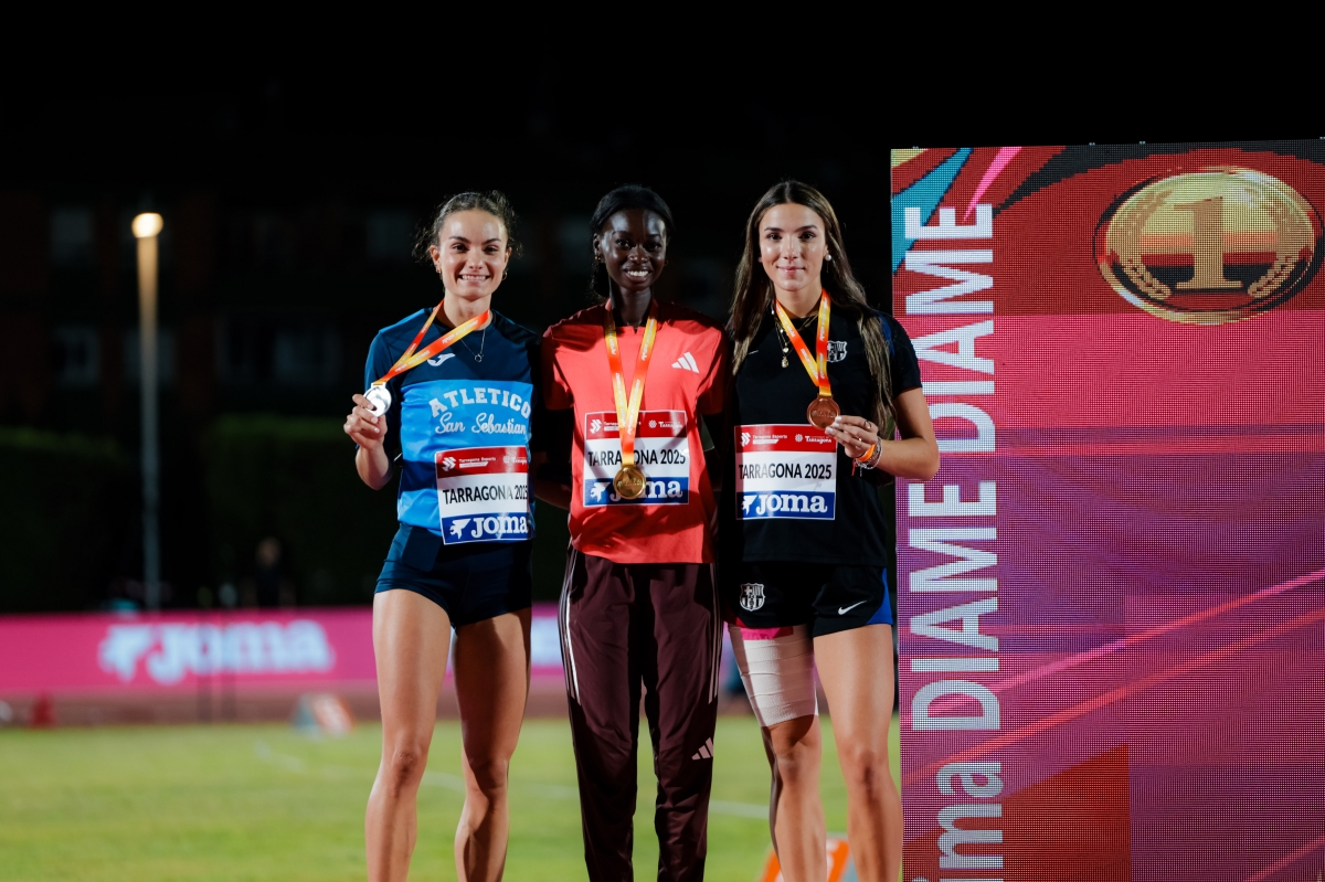 Fátima Diame logra su segundo título de campeona de España