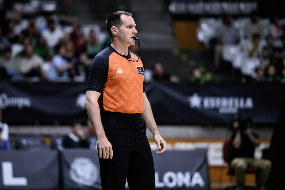 El murciano Luismi Castillo arbitrará en el Eurobasket