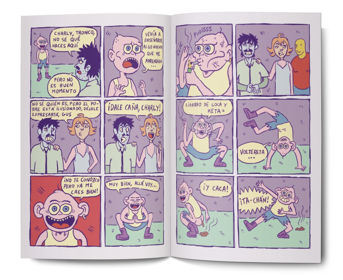 - Imágenes cedidas por Unbrained Cómics