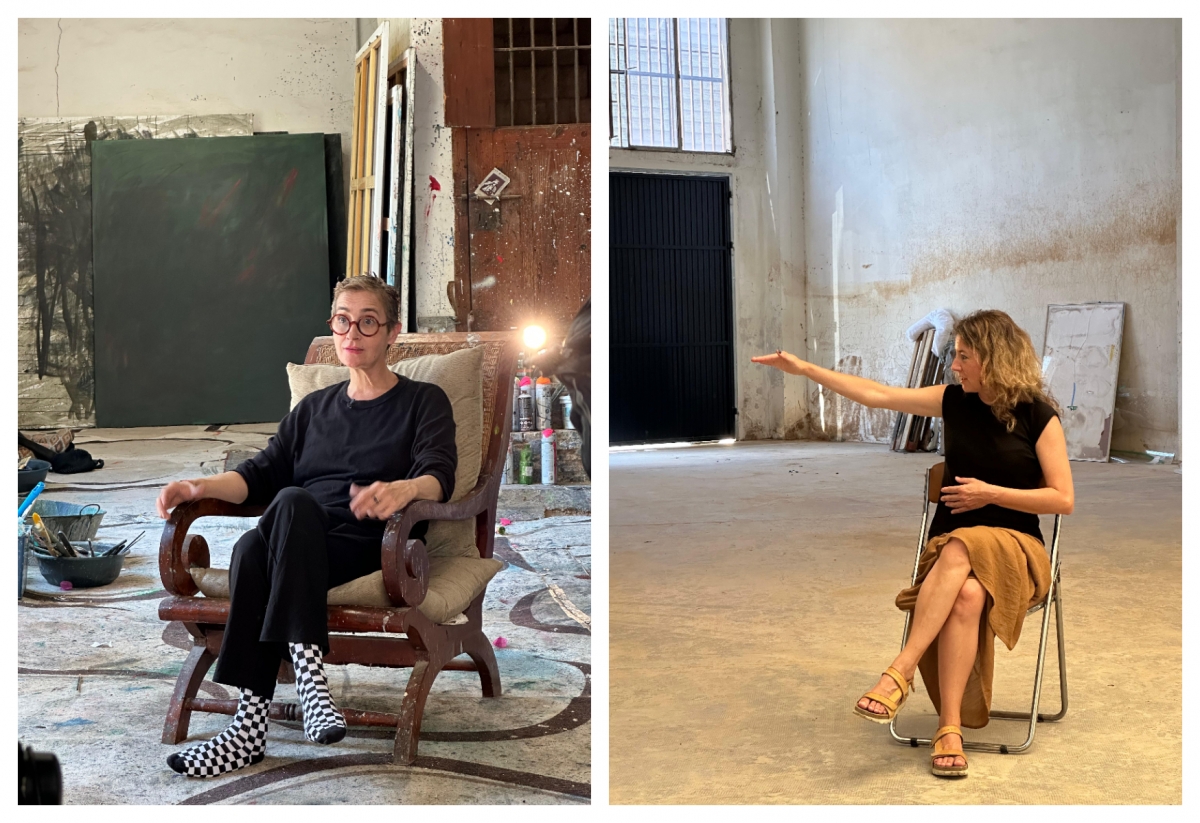 Rebeca Plana Perpiñá (izq.) y Raquel Garín (dcha.)