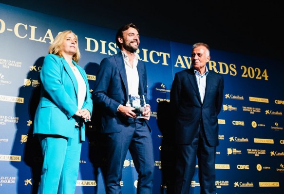 Jaume Sabater y Stoneweg recogen el premio a la Mejor Operación Inmobiliaria del Año