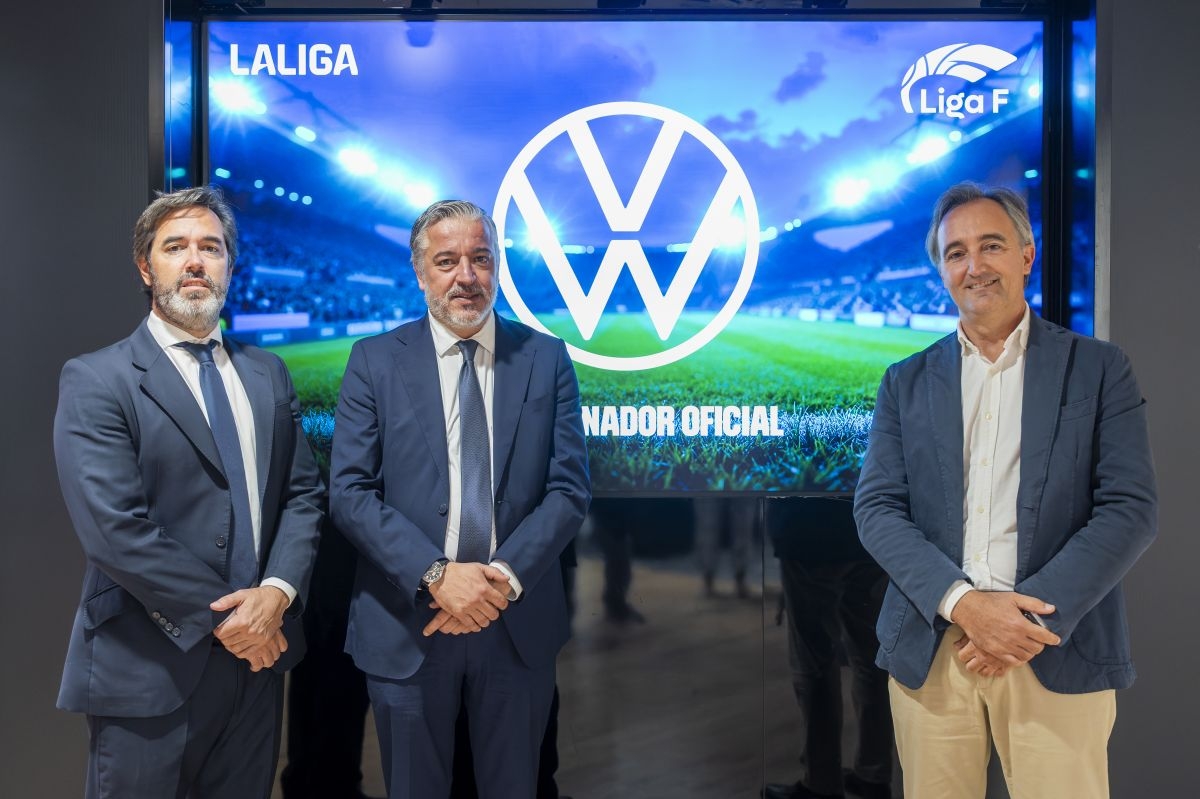 Volkswagen se convierte en patrocinador oficial de LaLiga y Liga F