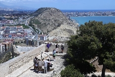 Alicante comienza la restauración del baluarte de Santa Ana en el Castillo de Santa Bárbara