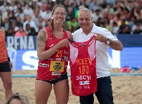 La aguileña Violeta González Poudereux llega a 100 partidos con la selección española