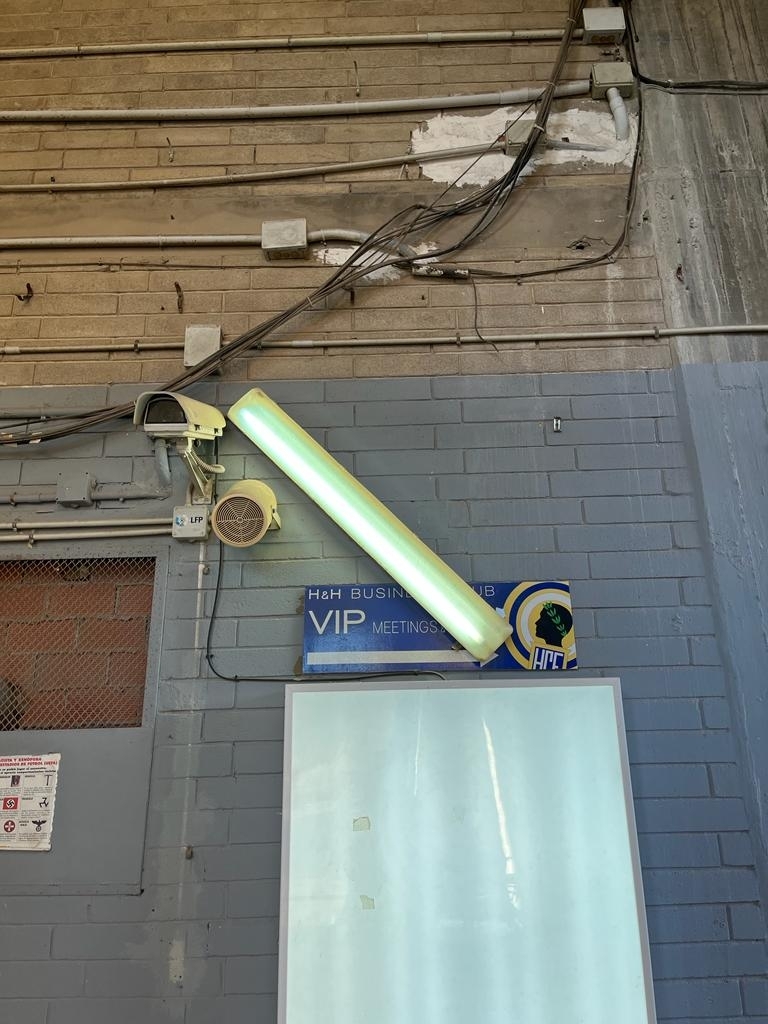 Así está el estadio Rico Pérez