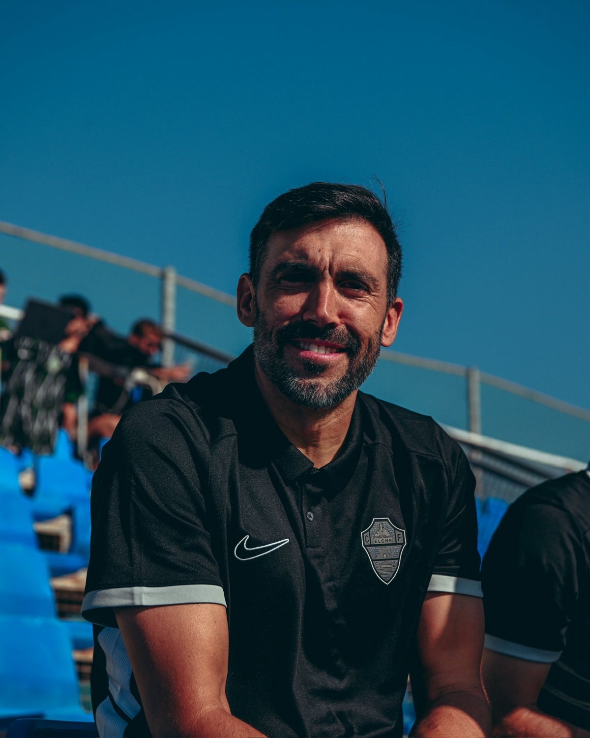 Eder Sarabia, entrenador del Elche CF - Foto: PLAZA Eder Sarabia, entrenador del Elche CF