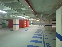 El aparcamiento subterráneo de La Rosaleda en Alcoy, listo para reabrir tras finalizar las obras