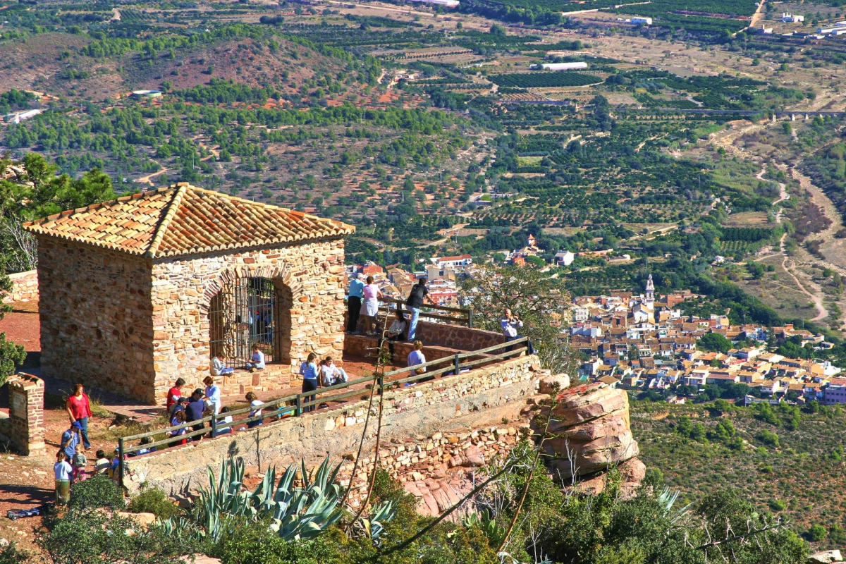 Ermita de la Santa Creu del Garbí, en Estivella. - Foto: TURISME COMUNITAT VALENCIANA Ermita de la Santa Creu del Garbí, en Estivella.