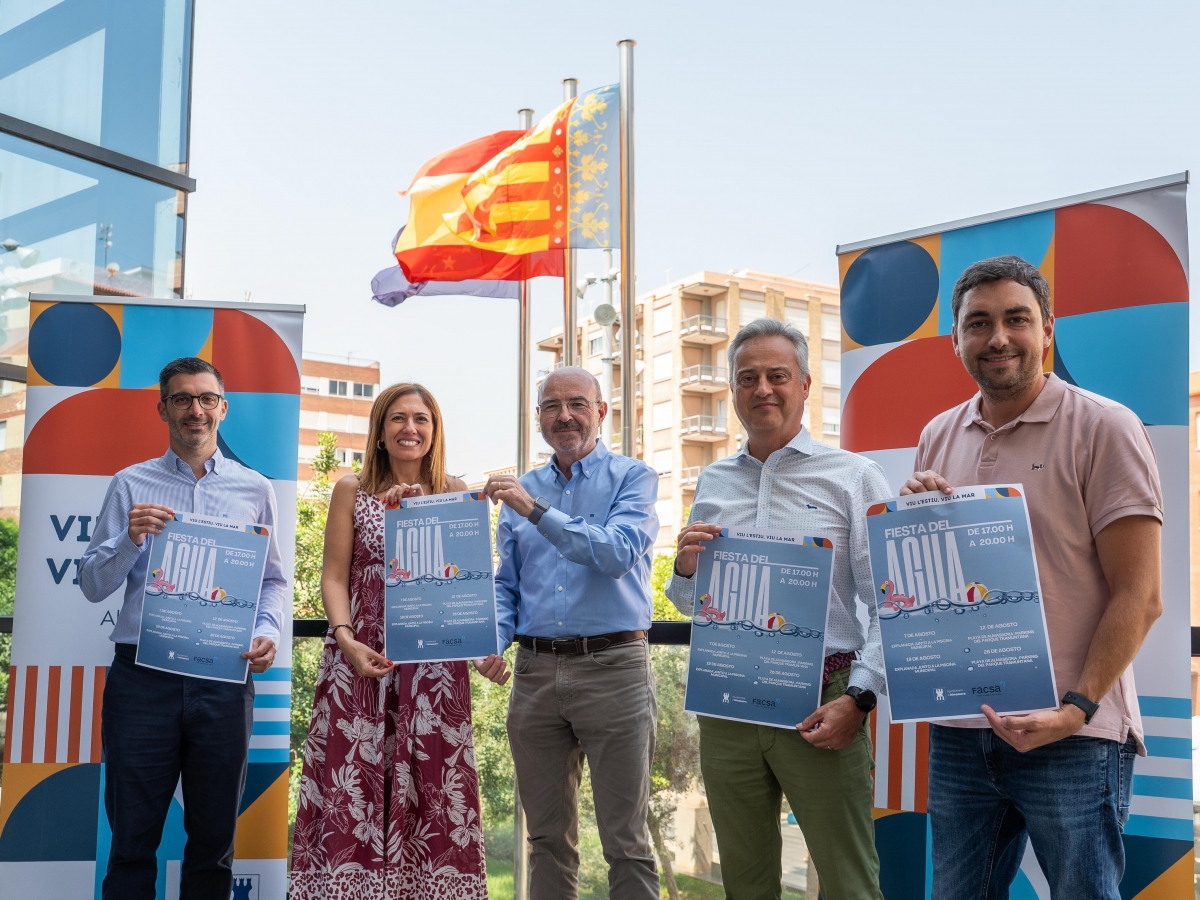 Almassora y Facsa organizan unas jornadas lúdicas con juegos acuáticos para educar a los pequeños