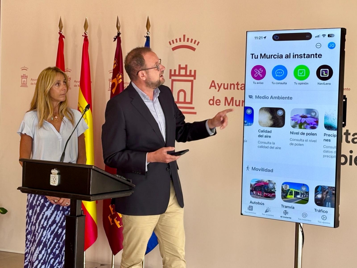 La app 'Tu Murcia' incorpora a su menú la consulta en tiempo real de los niveles de polen por zonas