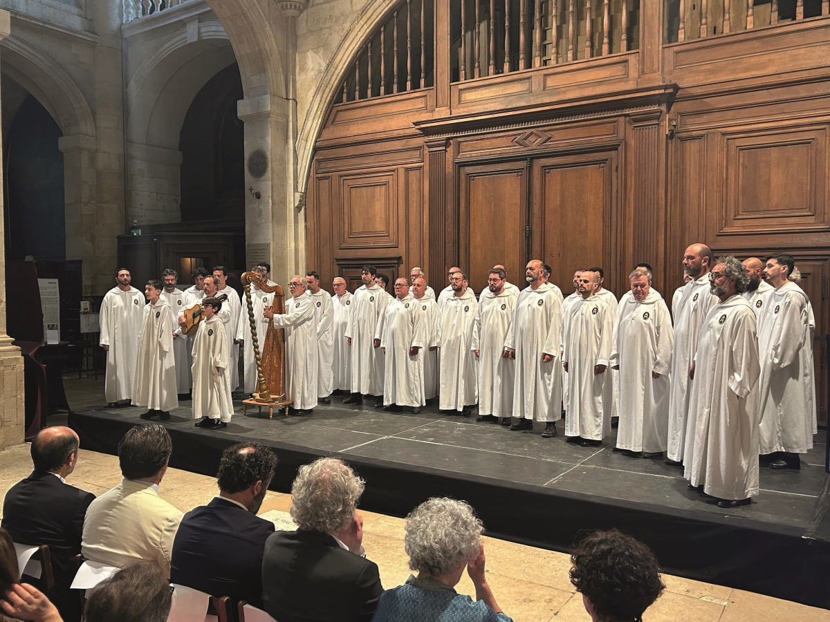 Concierto de la Capella del Misteri en Saint Étienne du Mont, París