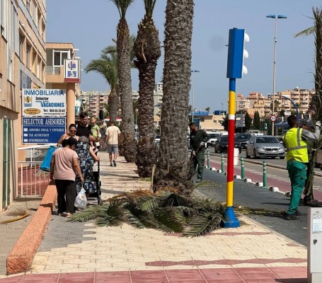 La Manga saturada y sin aparcamiento: MC acusa a Arroyo de elegir el peor momento para intervenir