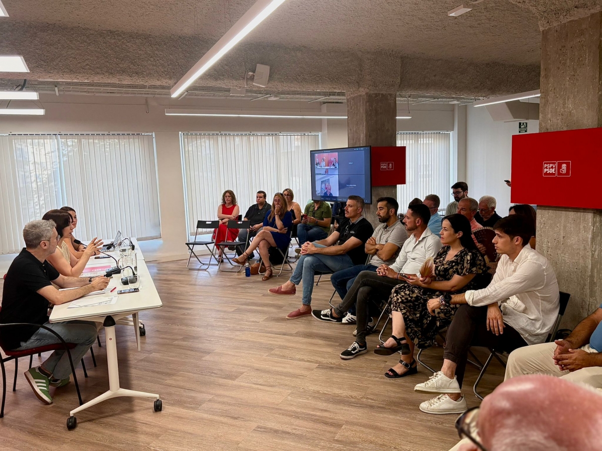 El PSPV alecciona a sus alcaldes sobre las reuniones con Mazón