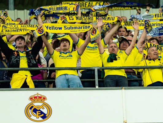 Desplazamiento masivo: cerca de mil aficionados acompañarán al Villarreal en el Bernabéu
