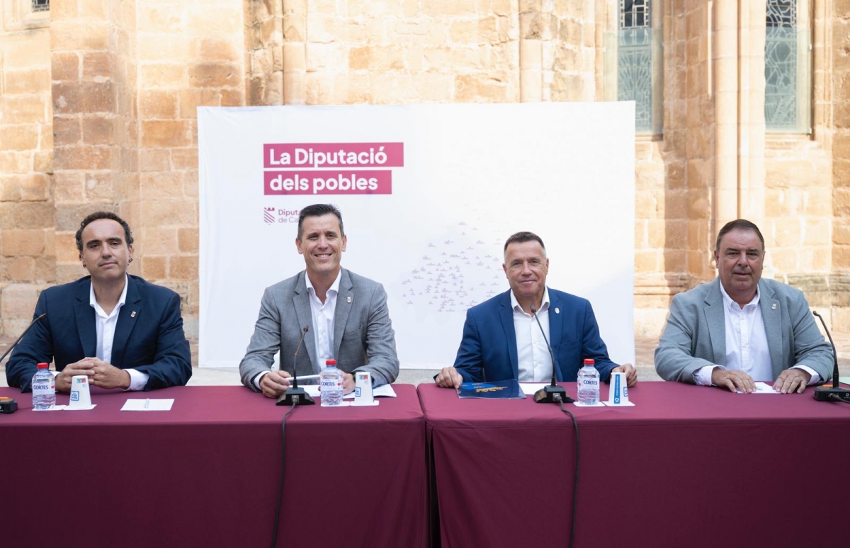 La Diputación de Castellón hace balance de su gestión en la Plana Baixa: 22 millones en dos años