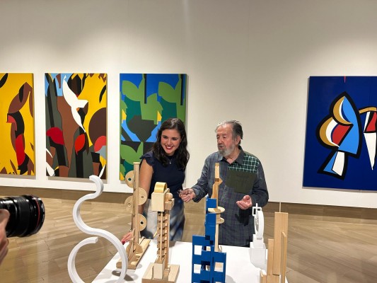 La abstracción geométrica de Mariano Maestro se expone por primera vez a Alicante

