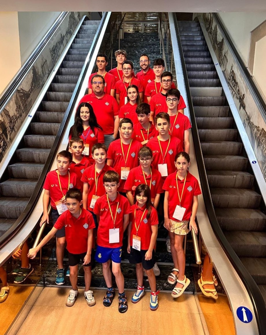 La delegación española en el campeonato. - Foto: FACV La delegación española en el campeonato.