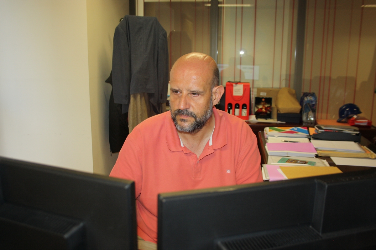 Diego Ortega, concejal de Urbanismo, Infraestructuras y Presidencia de Cartagena