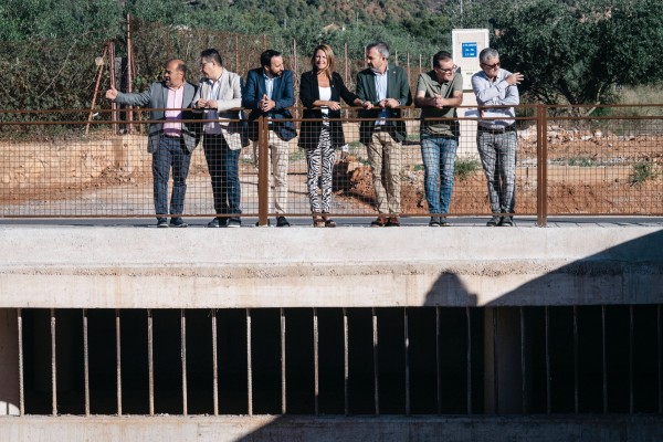 Castelló recibe la canalización del Barranco del Sol: 2,5 millones de inversión y cinco tubos de desagüe