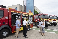 La Diputación destina 3,5 millones en dos años a la compra de 20 vehículos para el Consorcio de Bomberos