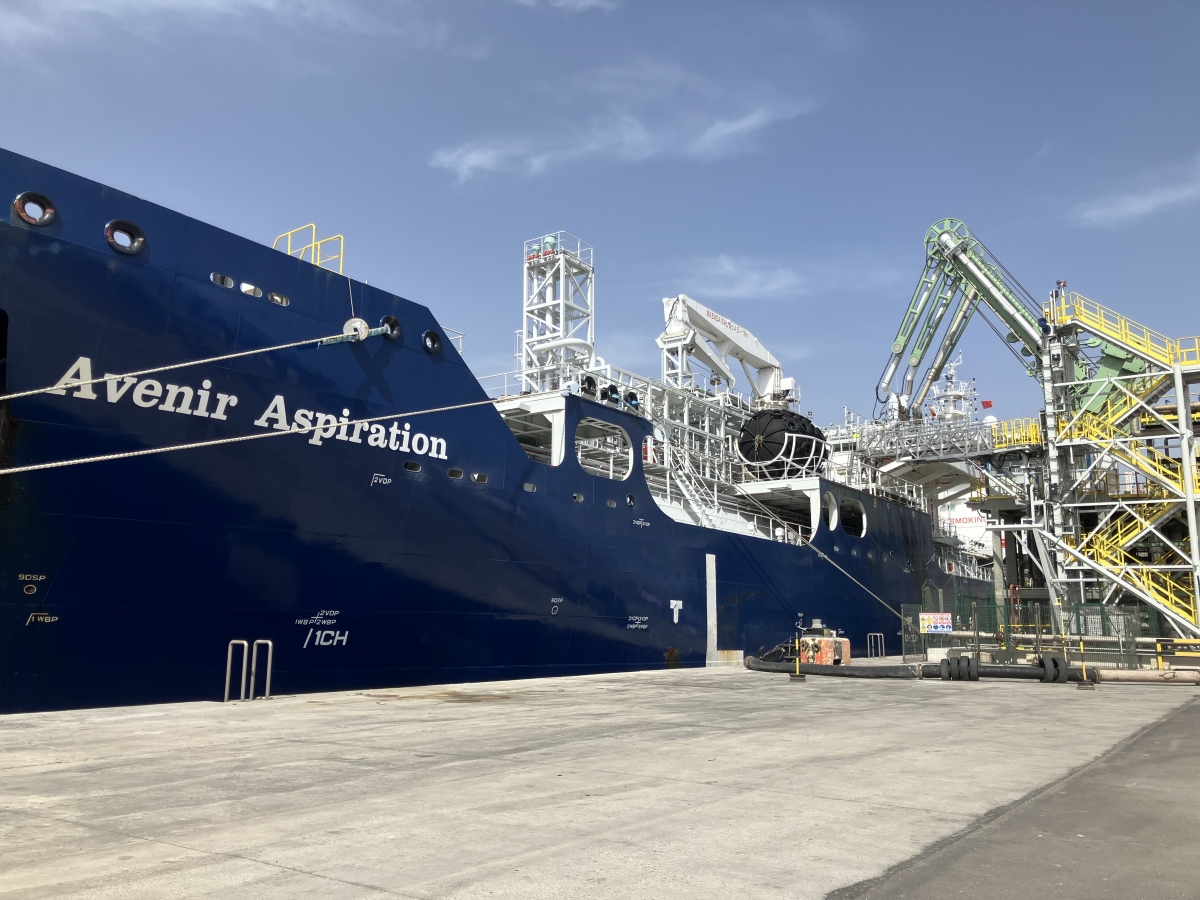 Cartagena acoge la primera operación de bunkering con bioGNL del país
