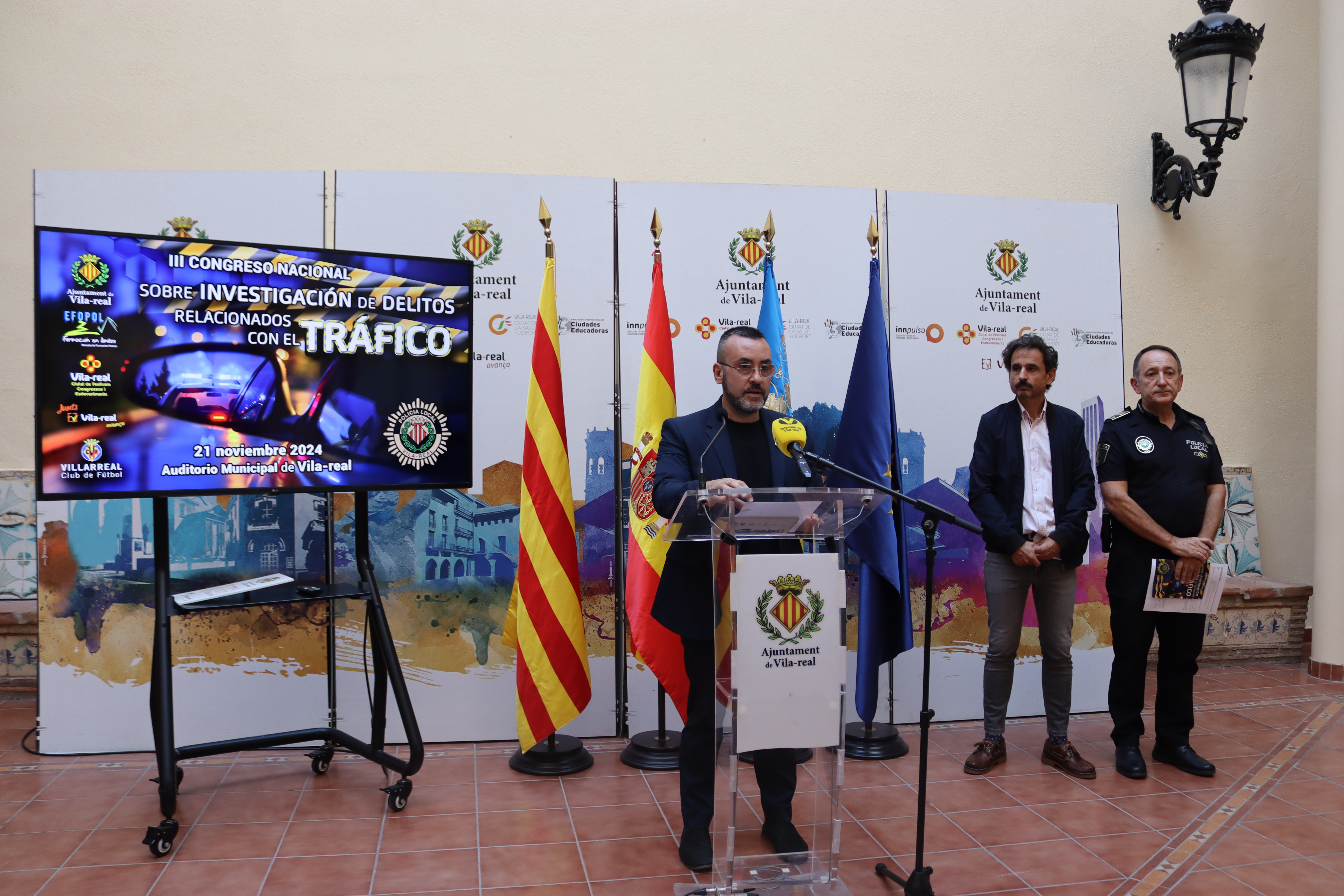 La Policia de Vila-real celebra el tercer Congrés nacional sobre investigació de delictes de trànsit