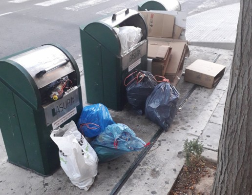 San Vicente anulará los contenedores soterrados por problemas de estructura en la recogida de basuras