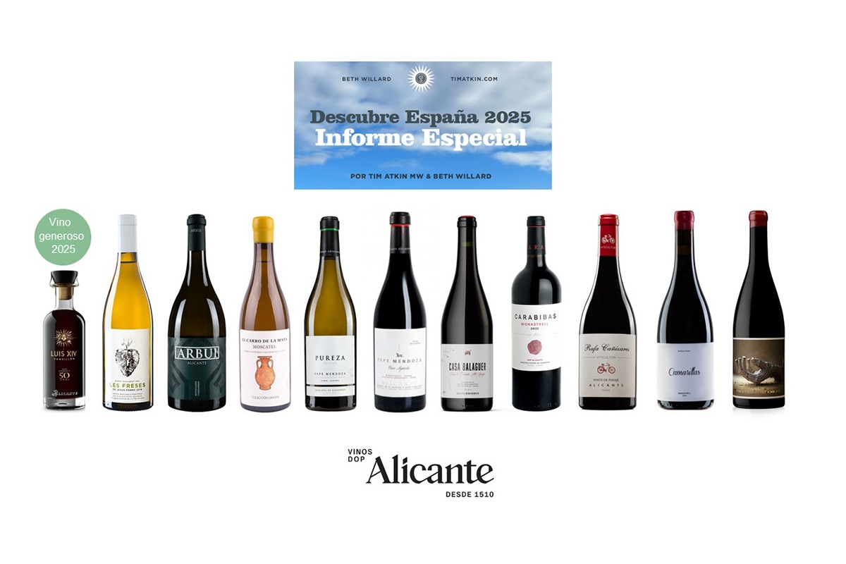 Tim Atkin redescubre la riqueza vitivinícola de Alicante