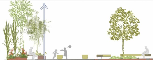 Elda remodelará la plaza de la calle Nueva frente al parque Joan Miró 