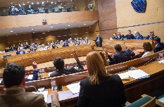 Los tres diputados provinciales de Compromís cuelgan sus títulos universitarios