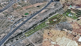 Así sería el camping de Mirra Solar en Torrellano de 70.000 metros con cabañas, mobil homes y caravanas