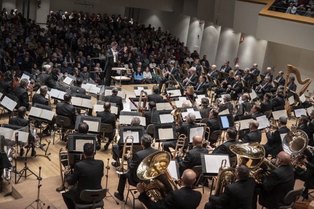 La Orquesta de València y la Banda Municipal celebran el 9 d’Octubre en el Palau de la Música