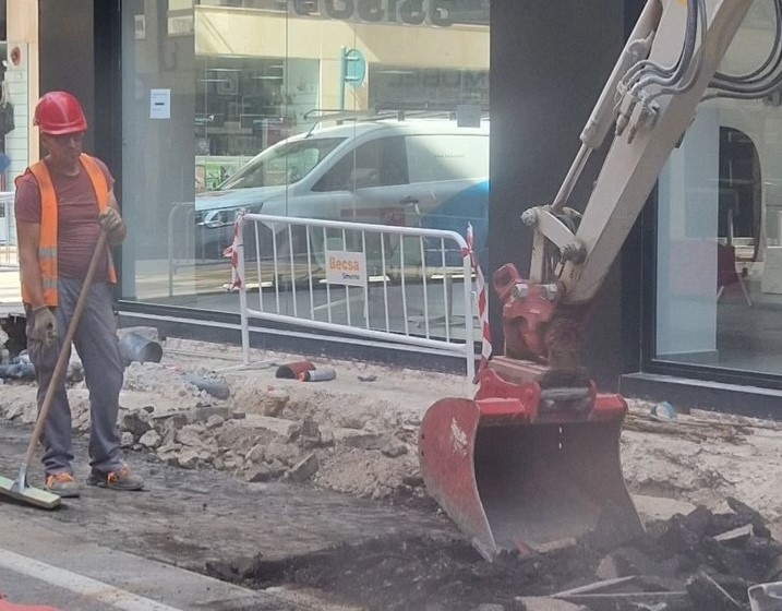 Compromís Castelló denuncia la destrucción del carril bici de la calle Herrero