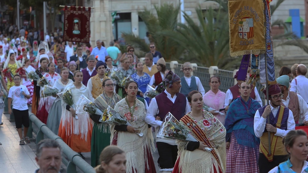 La Unió de Festers del Camp d'Elx no participará en la ofrenda del 14 de agosto